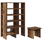  Ormar za cipele s policom 2 pcs Staro drvo Konstruirano drvo | shoptok.hr