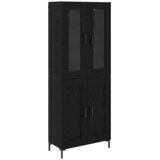  Highboard 2 kom. Crni hrast 69,5 x 34 x 180 cm | shoptok.hr