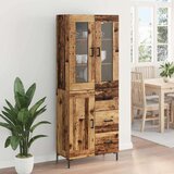  Kuhinjski ormarić 2 pcs Staro drvo 69 5 x 34 x 180 cm Konstruirano drvo | shoptok.hr