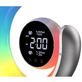  Immax 08985L-LED RGBW prigušiva stona lampa sa budilnikom LED/20W/5V USB srebrna | Eponuda.com