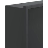  Niša za tuš mat crna 62x32x9 cm nehrđajući čelik | Eponuda.com