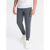 Ombre BASIC men's cotton sweatpants joggers - graphite Cene