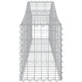  Lučne gabionske košare 11 kom 200x30x40/60 cm pocinčano željezo | shoptok.hr