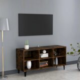 vidaXL TV ormarić s metalnim nogama boja hrasta 103,5 x 30 x 50 cm Cijene