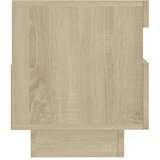 vidaXL TV ormarić s LED svjetlima boja hrasta sonome 80x35x40 cm | shoptok.hr