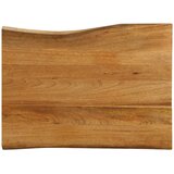 Stolna ploča 70x60x3,8 cm od masivnog drva manga sa živim rubom | shoptok.hr