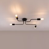 Sollux Lighting Lestenec VECTOR 4 črn, (21348292) | Shoptok.si