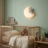 Toolight LED zidna svjetiljka G181-W medo na mjesecu | shoptok.hr