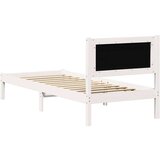  Okvir za krevet Svijetlo siva 90 x 200 cm tkanina | shoptok.hr