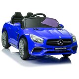  Licencirani auto na akumulator Mercedes SL65 S LCD - plavi/lakirani | shoptok.hr