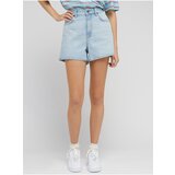 Lee Light Blue Womens Denim Shorts - Women Cene