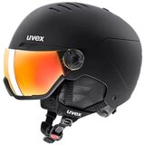  KACIGA UVEX WANTED VISOR black mat-red lasergold lite Cene