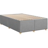  Krevet s oprugama i madracem svjetlosivi 120x190 cm od tkanine | shoptok.hr
