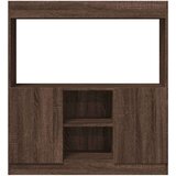 vidaXL Visoka komoda boja smeđeg hrasta 92x33x100 cm konstruirano drvo | shoptok.hr