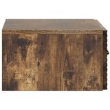 Stenski nočni omarici 2 pcs Dimljen hrast 49 x 34,5 x 20 cm, (5000209486) | Shoptok.si