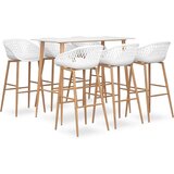  7-dijelni barski set bijeli | shoptok.hr