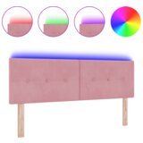  LED uzglavlje s gumbima ružičasto 80 cm baršun | shoptok.hr