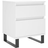  Noćni ormarići 2 kom bijeli 40 x 35 x 50 cm konstruirano drvo | shoptok.hr