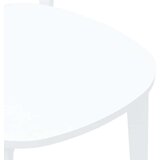 vidaXL Blagovaonske stolice 2 kom. Bijela guma od punog drva | shoptok.hr