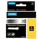 Dymo Traka srebrna sa crnim tekstom IND Poliester 9mmx5.5m Cene