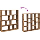 Ormarić za knjige boja drva 132x29x141,5 cm konstruirano drvo | Eponuda.com