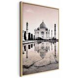  Slika - Taj Mahal (1 Part) Vertical 60x90 U prirodnom drvenom okviru | shoptok.hr