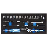 Hogert technik organizator eva set alata sa čegrtaljkom 1/4" 34 kom ( HT7G126 ) Cene
