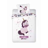  Pamučna posteljina za djecu 100 x 135 cm Unicorn | shoptok.hr