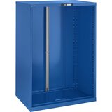 LISTA Prazno ohišje za predalnik, zunanje mere ŠxG 564 x 725 mm, višina 800 mm, svetlo modra | Shoptok.si