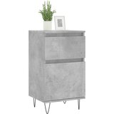  Komode 2 kom boja betona 40 x 35 x 70 cm od konstruiranog drva | shoptok.hr