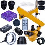 Rosfix NEPTUNE PRO MSNP-T-WDMS3-O TRINOKULARNI MIKROSKOP – 7–45X, KAMERA 51MP 4K | LED 56X, BARLOW 0.5X, C-MOUNT, (5000036393) | Shoptok.si