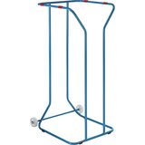 eurokraft pro Velik zbiralnik surovin, jeklo, prostornina 1000 l, višina 1615 mm, svetlo moder, pomičen Cene