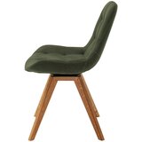 CARRYHOME STOL, tekstil olivno zelena | Shoptok.si