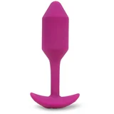 b-Vibe Vibracijski analni čep - Snug Plug 2 M, roza