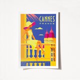 Wallity Poster Cannes, Francuska, 1974, 29,7x42 cm | Eponuda.ba