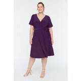 Trendyol Ženska haljina TBBSS22AH00019/Purple | shoptok.hr