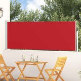  Uvlačiva bočna tenda za terasu 100 x 300 cm crvena | shoptok.hr