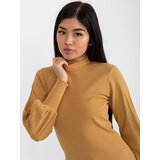 RUE PARIS Blouse-RV-BZ-5223.15-light camel | Shoptok.si