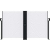  Zložljiva stranska tenda bela 140x1200 cm | Shoptok.si