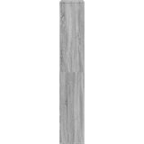 vidaXL Pregrada za prostor siva sonoma 100x33x187,5 cm inženirski les | Shoptok.si