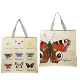 Esschert Design nakupovalna vrečka z motivom metuljev esschert (14,5 x 39,5 x 40 cm) | Shoptok.si