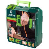 Verto 50G293 akumulatorska bušilica-odvijač 20 V s 2 baterijama, svetilko in torbo | Shoptok.si