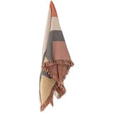 Bloomingville Smeđa deka od recikliranog pamuka 130x160 cm Arni – Cijene