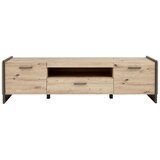 Hom`in Tv-element Flash, Barva Hrasta, Siva | Shoptok.si