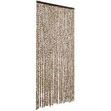  Zastor protiv muha bež i smeđa 100 x 200 cm od šenila | Eponuda.com