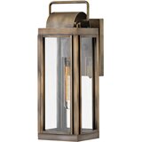 Elstead Lighting Elstead Hinkley Sag Harbor Zunanja stenska svetilka, barvana v poliranem bronu, IP44, (22100233) | Shoptok.si