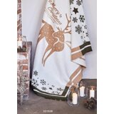 Dekordom Ćebe cotton christmas 150x200 - 22152-b - raindeer gold ( 023774 )