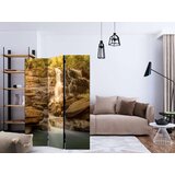  Paravan u 3 dijela - Sunny Waterfall [Room Dividers] 135x172 | shoptok.hr