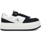 Calvin Klein Jeans Superge Bold Flatf Low Lace Mix YW0YW01742 Bela | Shoptok.si