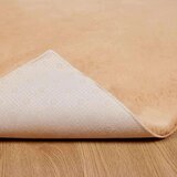  Faux Rabbit Fur Rug Sivo-smeđa 80 x 150 cm Poliester | shoptok.hr